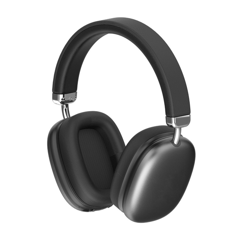 Wireless Bluetooth Headphones – High Bass Over-Ear Headset with Microphone & USB