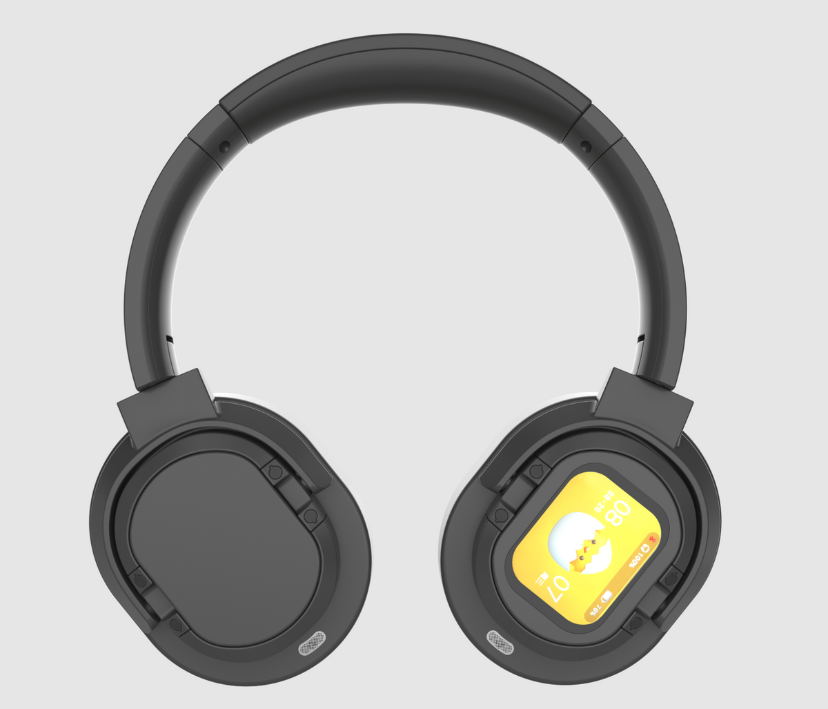 Hybrid ANC Wireless Bluetooth Headphones – Smart Touch Over-Ear Headset