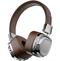 Retro Wireless Bluetooth Headphones – Vintage Over-Ear Stereo Headset with Deep Bass