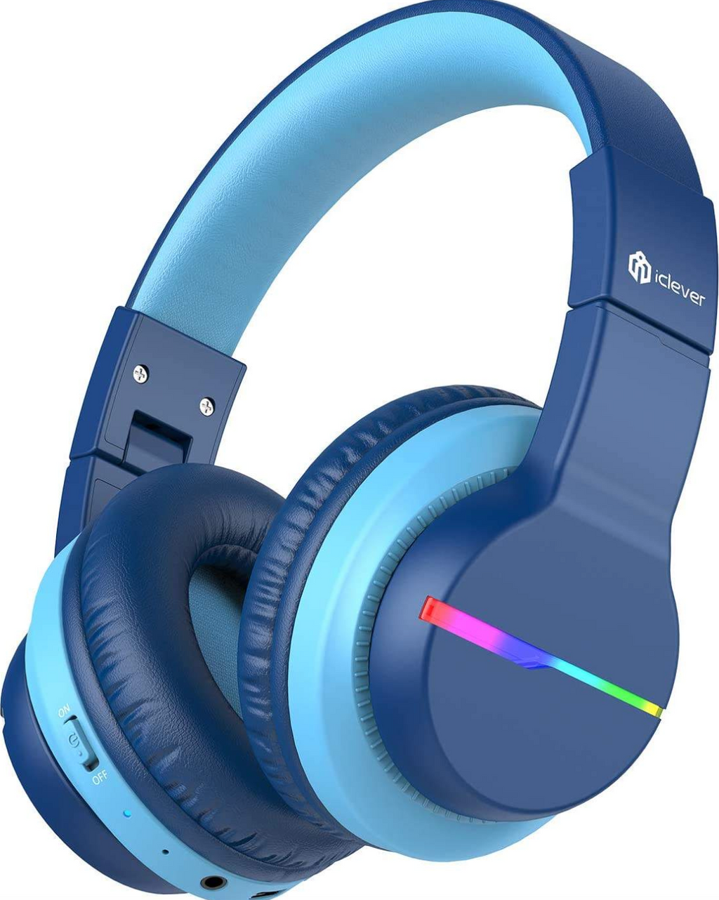 BTH12 Wireless Kids Headphones – Colorful Bluetooth Over-Ear Headset with Mic