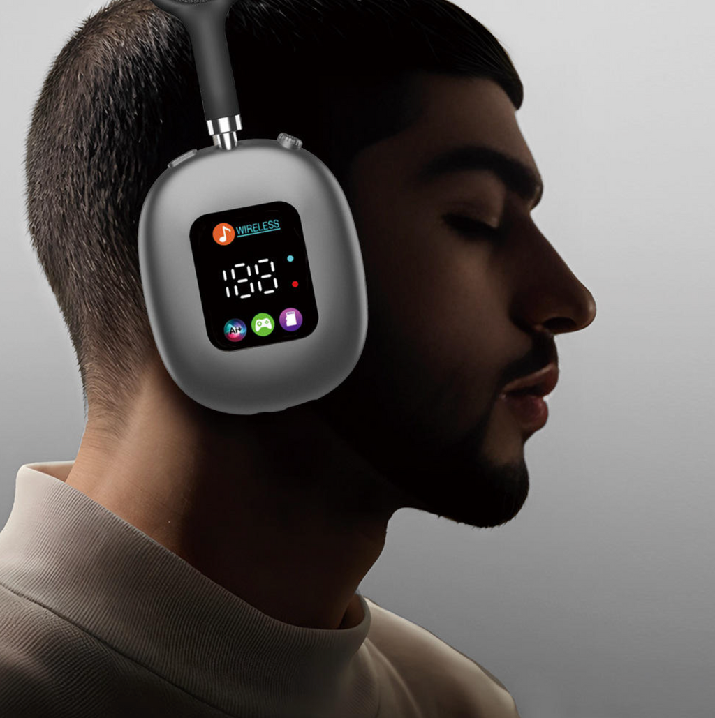 E10 Wireless Bluetooth Headphones – Over-Ear Stereo Headset with Deep Bass & Mic