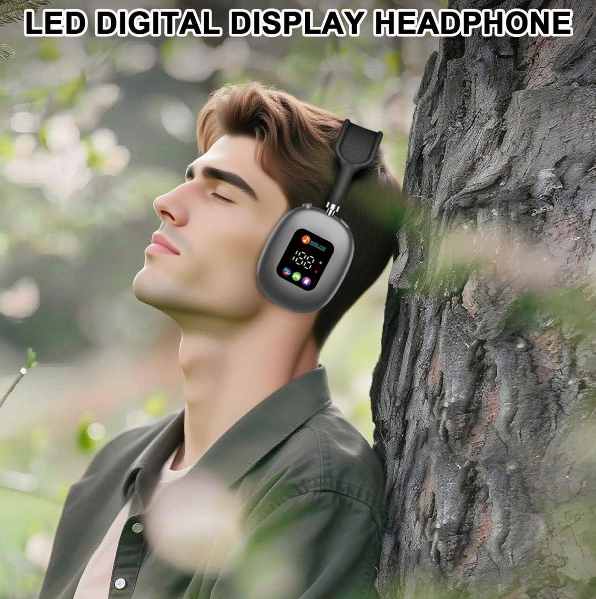 E10 Wireless Bluetooth Headphones – Over-Ear Stereo Headset with Deep Bass & Mic