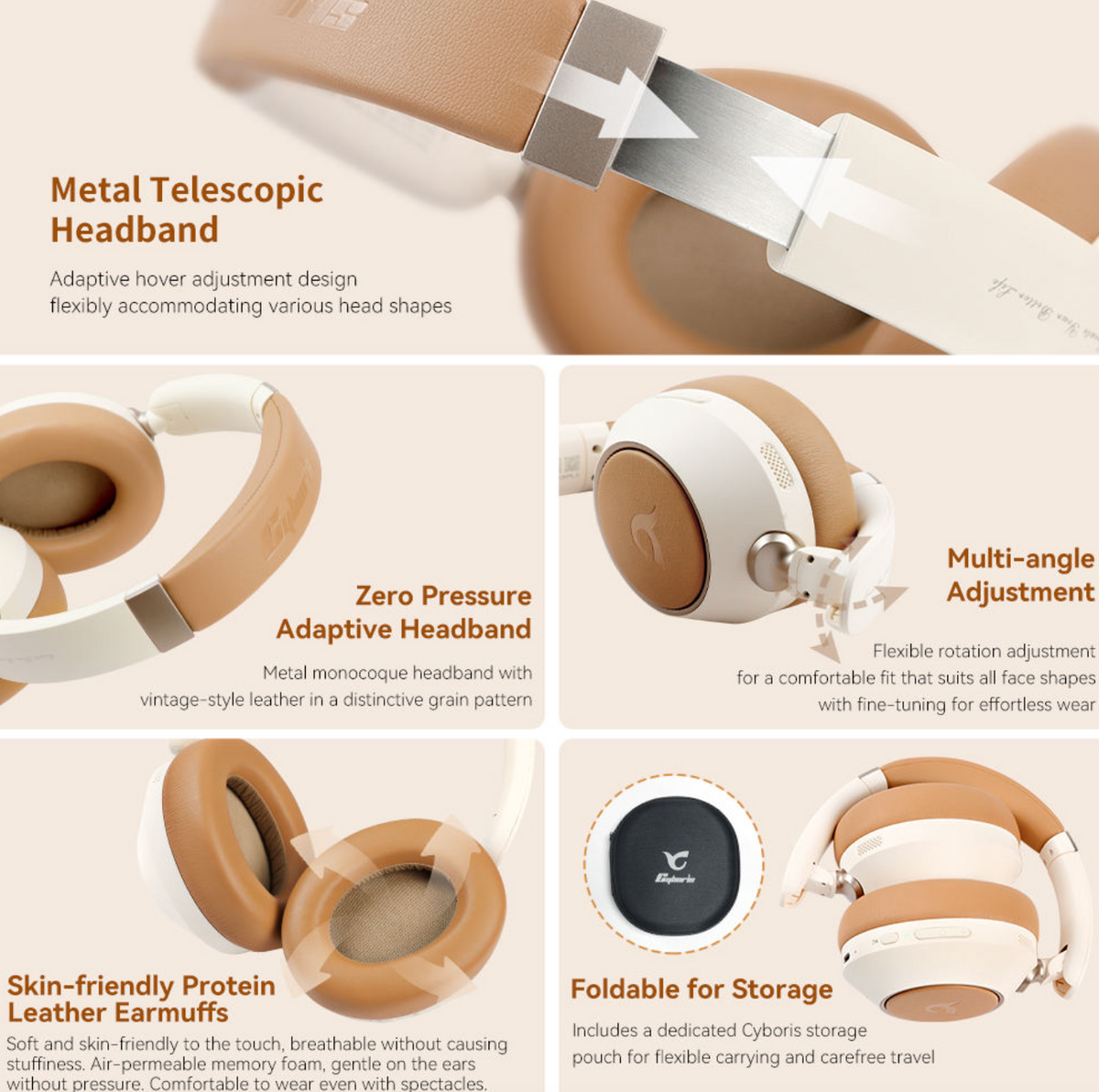 C808 Wireless Bluetooth Headphones – Hi-Fi Surround Sound Over-Ear Headset